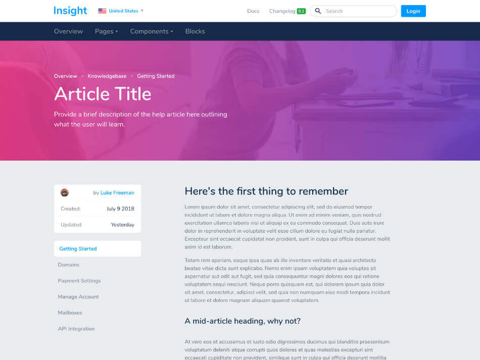 Knowledgebase Article